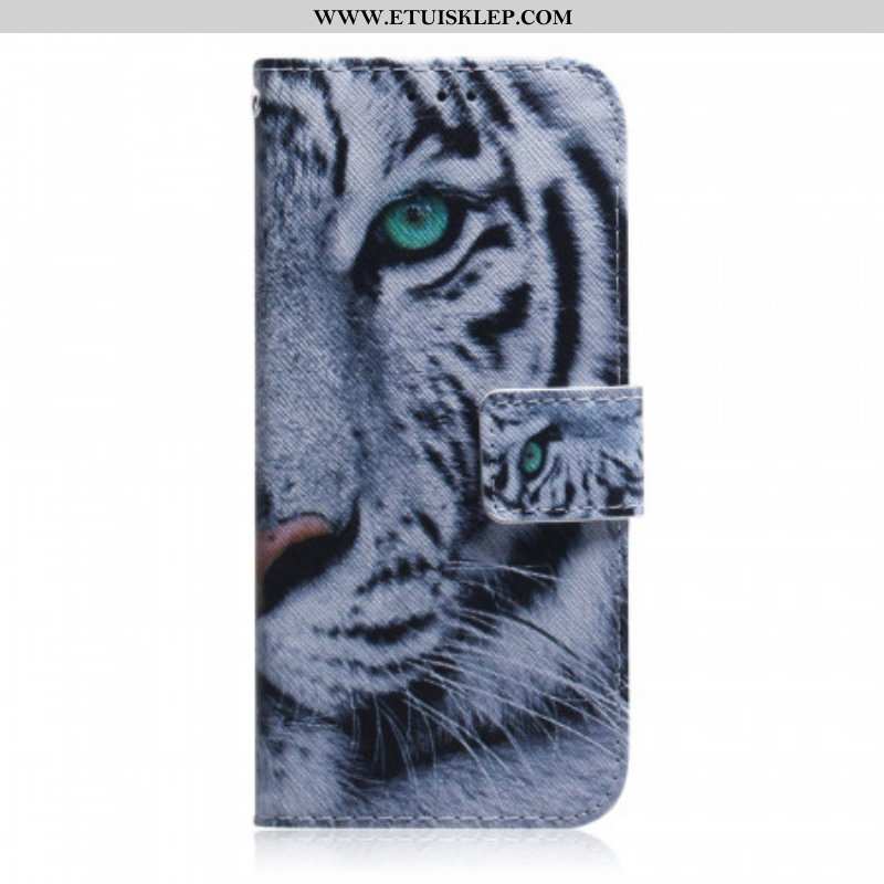 Etui Na Telefon Pokrowce do Samsung Galaxy M32 Twarz Tygrysa